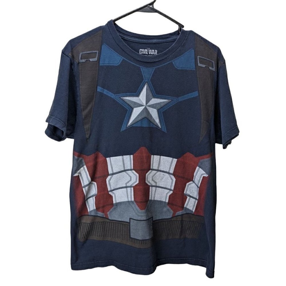 Marvel Captain America Civil War T-Shirt M Medium